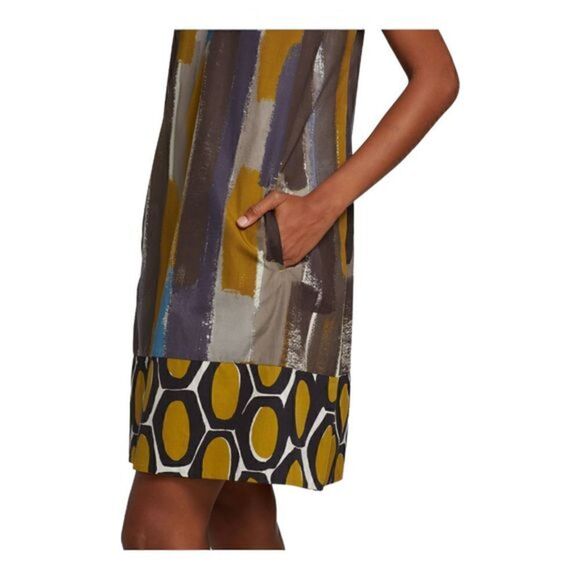 MAX Mara Painterly Sleeveless Reversible Minidress  Size 4 NWT current season - Picture 5 of 10